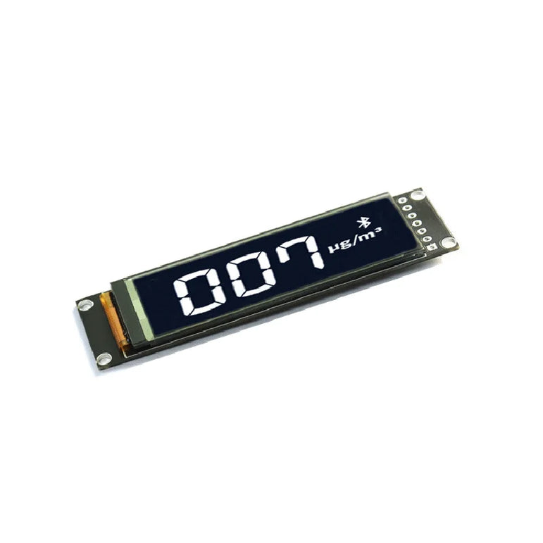 2.08 inch OLED Display 256X64 Pixel 2.08" SH1122 driver OLED LCD Module 7pin SPI Interface White With gray scale adjustment