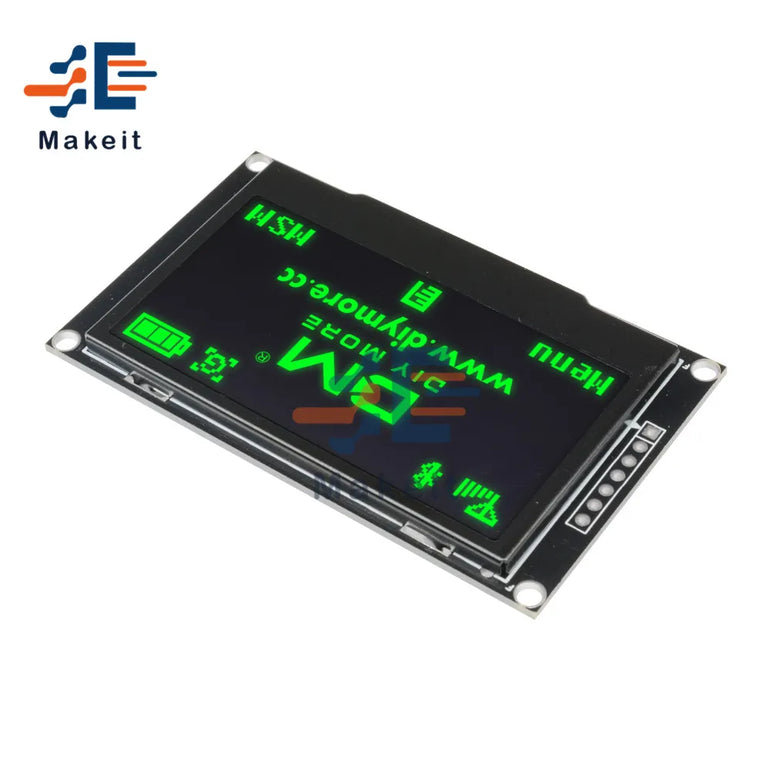 2.42 inch 2.42" OLED Display Module 128x64 LCD HD Display Screen Board Module IC I2C SPI Serial SSD1309 for Arduino C51 STM32