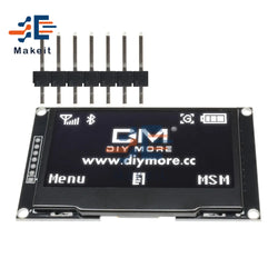 2.42 inch 2.42" OLED Display Module 128x64 LCD HD Display Screen Board Module IC I2C SPI Serial SSD1309 for Arduino C51 STM32