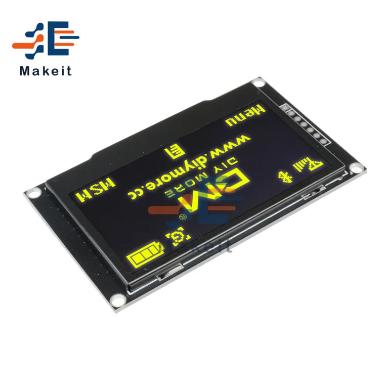 2.42 inch 2.42" OLED Display Module 128x64 LCD HD Display Screen Board Module IC I2C SPI Serial SSD1309 for Arduino C51 STM32