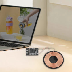 3W 600mA/5W 1A Wireless Charging Receiver Module Small Coil Built-in 5V Charging Wireless Charger PCBA Board