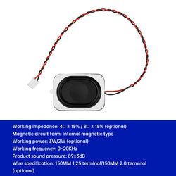 Mini Speaker 4 ohm 3w 8 ohm 2W Square Small Cavity Notebook Computer 3525 2535 Ultra-thin Box Speaker