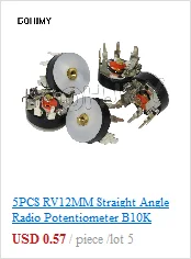 3590S Multiturn Potentiometer 500 1K 2K 5K 10K 20K 50K 100K ohm Potentiometer Adjustable Resistor 3590 102 202 502 103