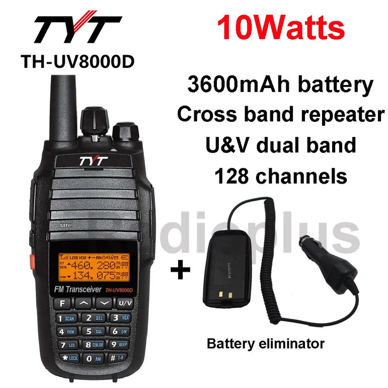 TYT TH-UV8000D VHF UHF Walkie Talkie High Power Two Way Radio Portable radio Ham radio Tytera TH8000D Cross Band Repeater