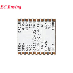 2pcs/1pc VC-02 AI Intelligent Network-free Pure Offline Voice Development Board VC02 2MB Recognition English Voice Sound Control