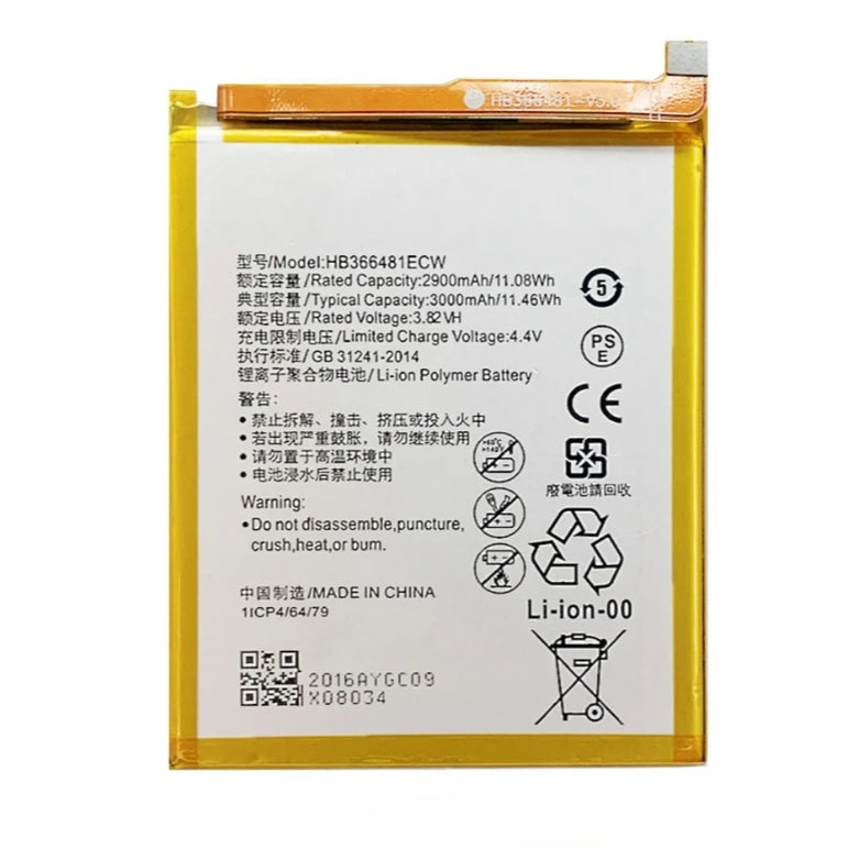 NEW HB366481ECW-11 Battery for Huawei Honor 7A 5C 6C Pro AUM-AL29 V9 Play Honor 8 9 Lite Y7 Y6 Prime 2018 P9 P10 P20 Lite