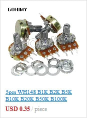 3590S Multiturn Potentiometer 500 1K 2K 5K 10K 20K 50K 100K ohm Potentiometer Adjustable Resistor 3590 102 202 502 103