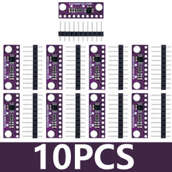 1PCS~10PCS EGBO 12 Bit/16 Bit I2C ADS1115 ADS1015  Module ADC 4 channel with Pro Gain Amplifier for Arduino RPi Purple Blue