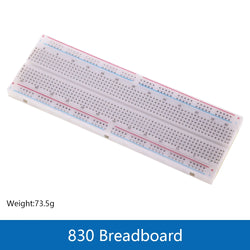 400/830 Points Breadboard 830 points Breadboard MB-102 Solderless PCB test Board 400 Hole Breadboard MB102 Test Develop DIY