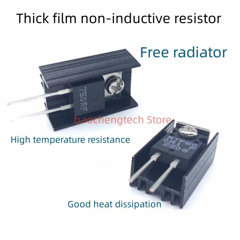 20W 35W RTP10 15 20 25 30 50 75 100 200 250 300 400 500 750 R 1K 2K 3K thick film non-inductive sampling precision resistor 500R