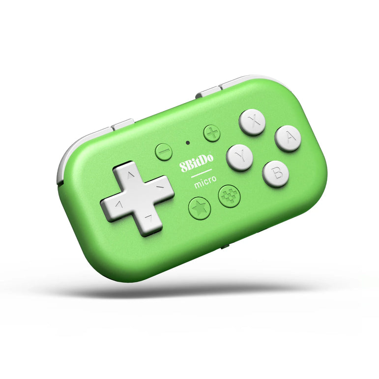 8BitDo Micro Bluetooth Controller Pocket-sized Mini gamepad for Switch, Android, and Raspberry Pi, Support Keyboard Mode