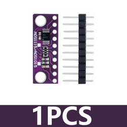 1PCS~10PCS EGBO 12 Bit/16 Bit I2C ADS1115 ADS1015  Module ADC 4 channel with Pro Gain Amplifier for Arduino RPi Purple Blue