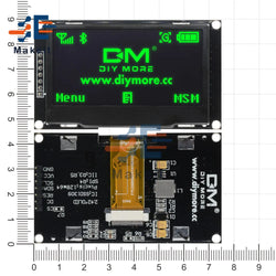 2.42 inch 2.42" OLED Display Module 128x64 LCD HD Display Screen Board Module IC I2C SPI Serial SSD1309 for Arduino C51 STM32