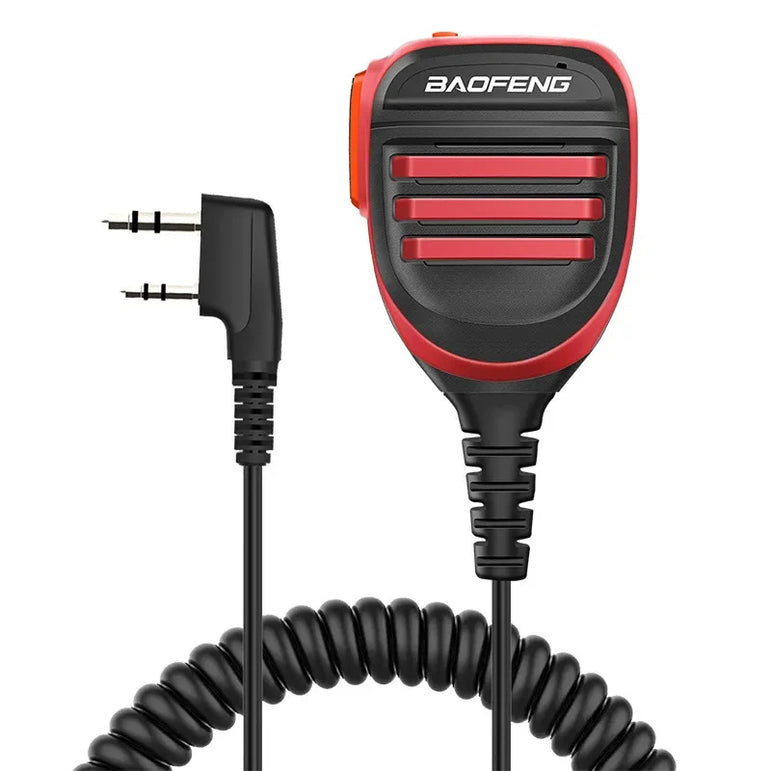 Baofeng Walkie Talkie Speaker Microphone PTT Shoulder Mic Portable for Baofeng 888S UV-5R Walkie Talkie,Radios Accessories