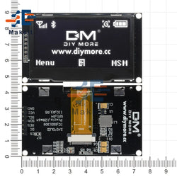 2.42 inch 2.42" OLED Display Module 128x64 LCD HD Display Screen Board Module IC I2C SPI Serial SSD1309 for Arduino C51 STM32