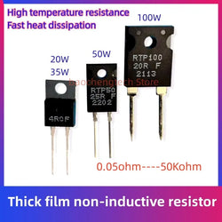 20W 35W RTP10 15 20 25 30 50 75 100 200 250 300 400 500 750 R 1K 2K 3K thick film non-inductive sampling precision resistor 500R