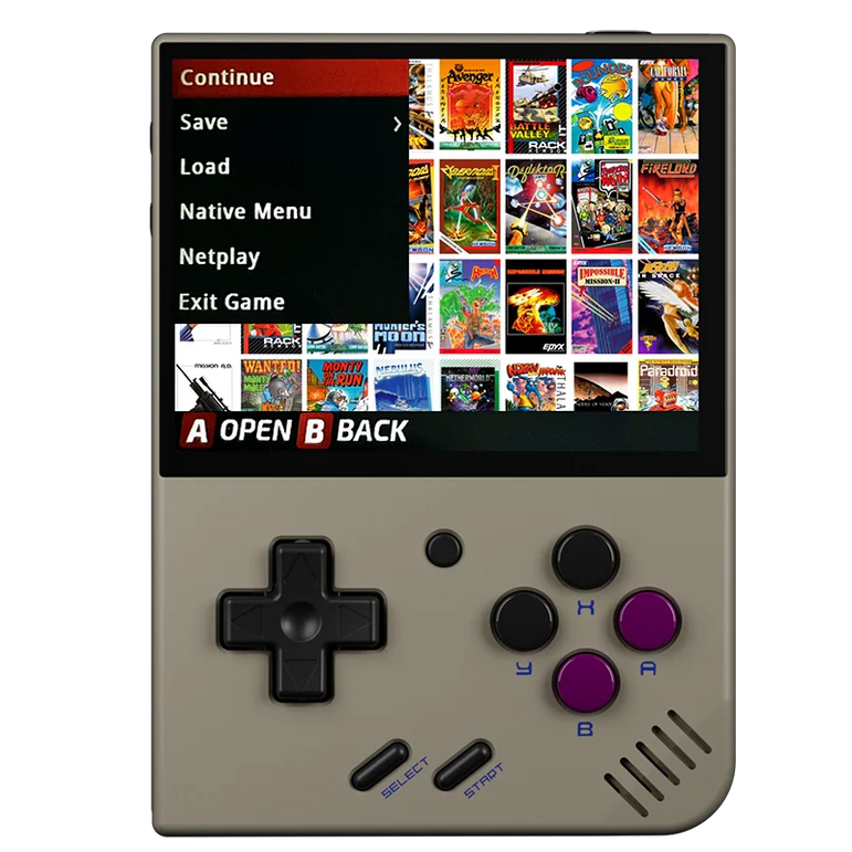Miyoo Mini Plus Retro Handheld Console, 3.5'' IPS Screen, Linux Open Source Gaming Device