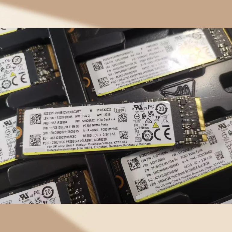 PC801 2T 1T 512G 256G 2280 NVME Alien Gungod SSD PCIE4.0 M.2 Solid State Drive  Original For SK hynix Hard Disk