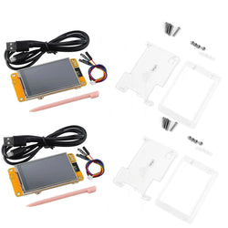 2.8" ESP32 Display ILI9341 Resistive Touchscreen TFT LCD Module ESP-WROOM-32 Development Board + Acrylic Case ESP32-2432S028R
