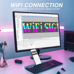 Programmable LED Board RGB Full Color Sign 1000 x190x55mm LED Sign Display with High Perfect Resolution and New SMD Technology