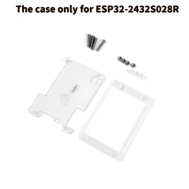 2.8" ESP32 Display ILI9341 Resistive Touchscreen TFT LCD Module ESP-WROOM-32 Development Board + Acrylic Case ESP32-2432S028R