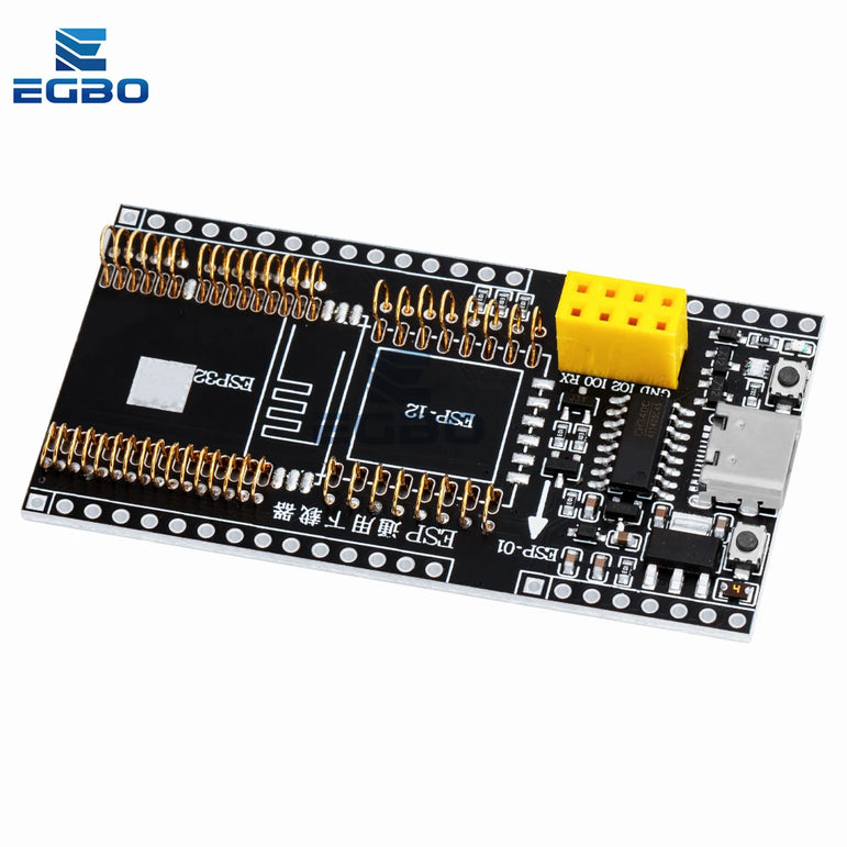 1~10PCS ESP8266 ESP32-WROV-ER Development Board Test Programmer Socket Downloader for ESP-01 ESP01S ESP12 ESP32 Adapter CH340