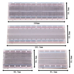 400/830 Points Breadboard 830 points Breadboard MB-102 Solderless PCB test Board 400 Hole Breadboard MB102 Test Develop DIY
