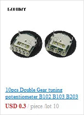 3590S Multiturn Potentiometer 500 1K 2K 5K 10K 20K 50K 100K ohm Potentiometer Adjustable Resistor 3590 102 202 502 103