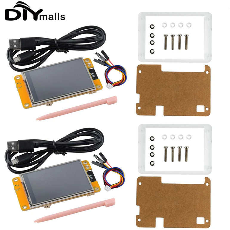 2.8" ESP32-2432S028R ESP32 Display ILI9341 Resistive Touchscreen TFT LCD Module ESP-WROOM-32 Development Board + Acrylic Case