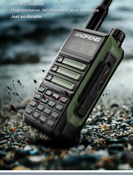 2025 Baofeng UV-16 Max IP68 Waterproof Walkie Talkie Dual Band High Power CB Radio Vhf Uhf CB Ham Radio Long Range Two Way Radio