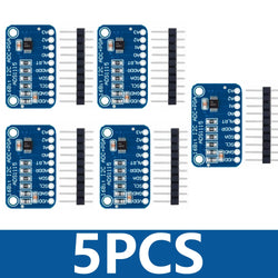 1PCS~10PCS EGBO 12 Bit/16 Bit I2C ADS1115 ADS1015  Module ADC 4 channel with Pro Gain Amplifier for Arduino RPi Purple Blue