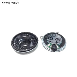 2pcs/lot New Ultra-thin Mini speaker 4 ohms 2 watt 2W 8R speaker Diameter 28MM 2.8CM thickness 5MM