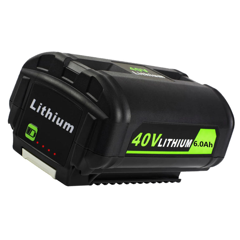 JYJZPB 6.0Ah 40V Battery Replacement for Ryobi Compatible with Ryobi 40V Lithium-Ion Rapid Charger 40V and Cordless Power Tools