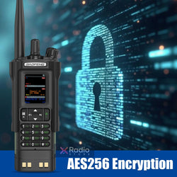 New BAOFENG DM-32 Walkie Talkie With Belt Holster DMR GPS 10W Programming Wireless Copy Frequency Type-C DM32 Ham Two Way Radios