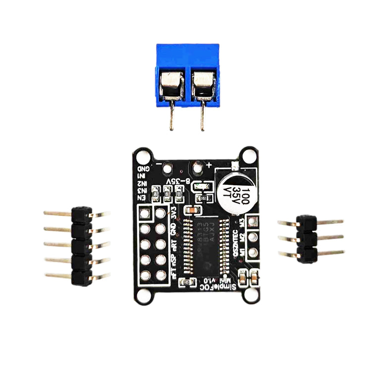 SimpleFOC Mini DRV8313 Module DC Brushless Motor Driver Board FOC Control Driver SVPWM Control DC 8-30V