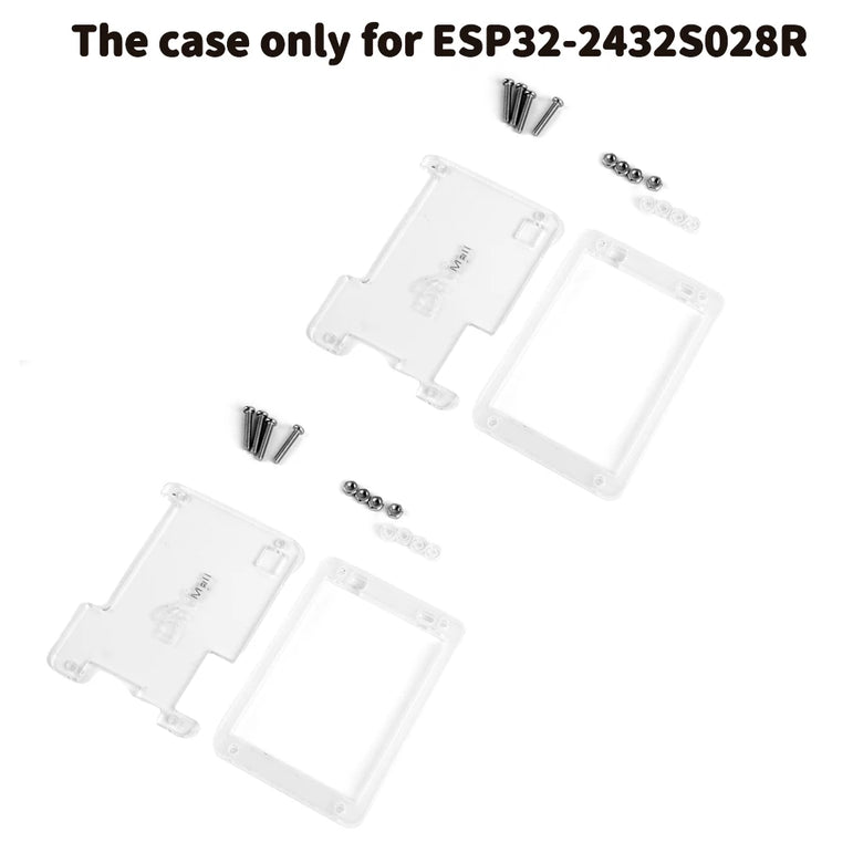2.8" ESP32 Display ILI9341 Resistive Touchscreen TFT LCD Module ESP-WROOM-32 Development Board + Acrylic Case ESP32-2432S028R