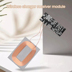 3W 600mA/5W 1A Wireless Charging Receiver Module Small Coil Built-in 5V Charging Wireless Charger PCBA Board
