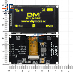 2.42 inch 2.42" OLED Display Module 128x64 LCD HD Display Screen Board Module IC I2C SPI Serial SSD1309 for Arduino C51 STM32