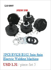 3590S Multiturn Potentiometer 500 1K 2K 5K 10K 20K 50K 100K ohm Potentiometer Adjustable Resistor 3590 102 202 502 103