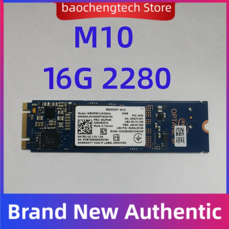 New  SSD M10 16G 2280 2242 Fast Read/Write Compatible with Laptop M.2 SSD HDD Solid State Drive  For Intel Aoteng