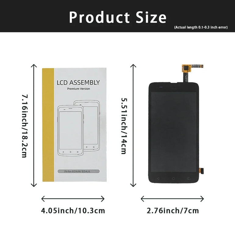 LCD with Touch Screen for Honeywell EDA50