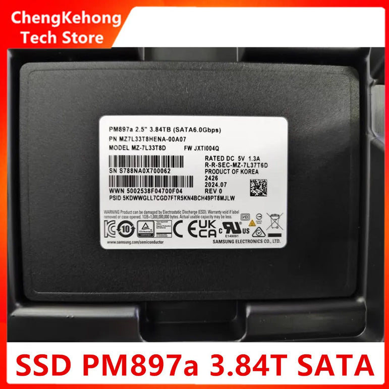 New For Kingston DC600M DC500R 1.92T 3.84T 7.68T 2.5-inch SATA3 Enterprise SSD Server Solid State Drive Original