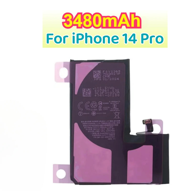 For iPhone 14 Pro Pro Max Plus Replacement Batteries FOR High Capacity Battery