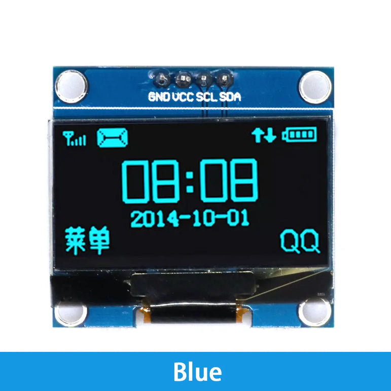 1.3" OLED Module 1.3 inch Display Module White/Blue 128X64 I2C SSD1306 12864 LCD Screen Board 1.3 Inch IIC OLED LED for Arduino
