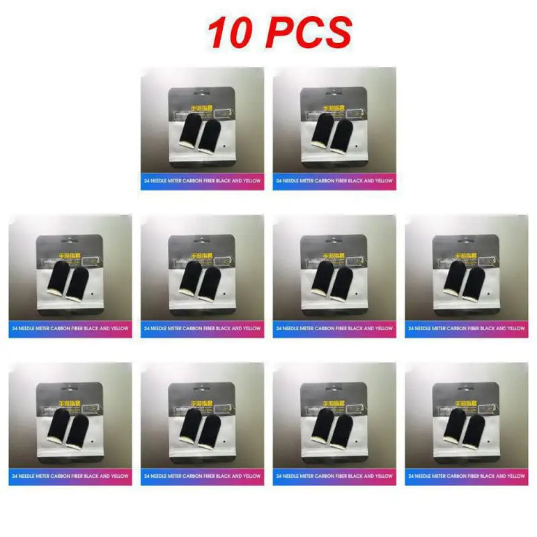 1~10PCS Super Thin Gaming Finger Sleeve Breathable Fingertips For Pubg Mobile Games Touch Screen Finger Sleeves For Gaming