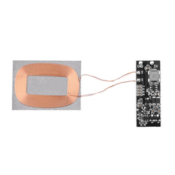 3W 600mA/5W 1A Wireless Charging Receiver Module Small Coil Built-in 5V Charging Wireless Charger PCBA Board