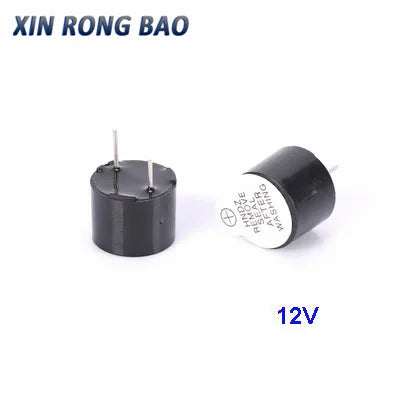 10PCS 3v 5v 12v Active Buzzer 12095 Magnetic Long Continous Beep Tone 12*9.5mm