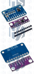 1PCS~10PCS EGBO 12 Bit/16 Bit I2C ADS1115 ADS1015  Module ADC 4 channel with Pro Gain Amplifier for Arduino RPi Purple Blue