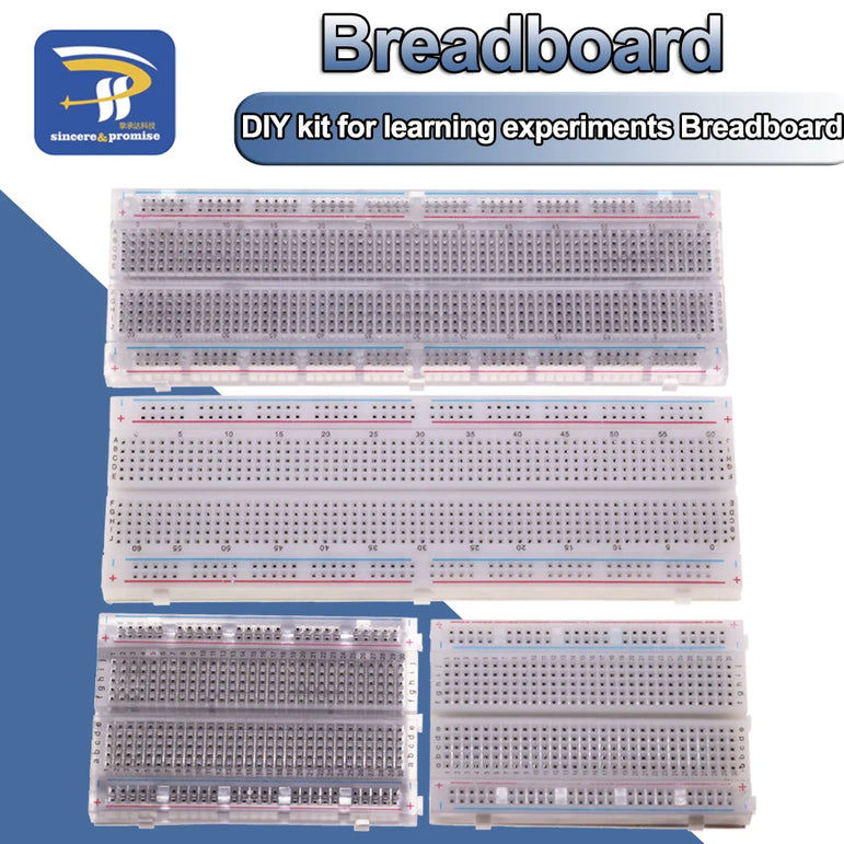 400/830 Points Breadboard 830 points Breadboard MB-102 Solderless PCB test Board 400 Hole Breadboard MB102 Test Develop DIY