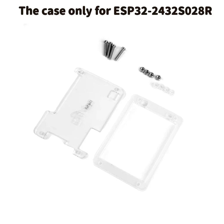 2.8" ESP32 Display ILI9341 Resistive Touchscreen TFT LCD Module ESP-WROOM-32 Development Board + Acrylic Case ESP32-2432S028R